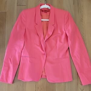 Women's Hugo Boss Avea Blazer Jacket Virgin‎ Wool Pink 4